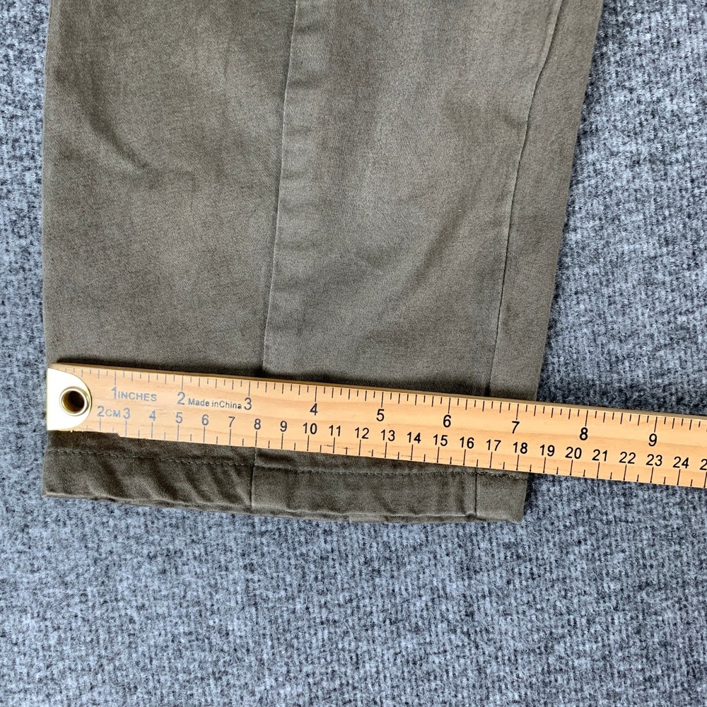 Pas de Calais Pant Women Medium Brown Rustic Quite Luxury Minimalist Lagenlook - Picture 8 of 10
